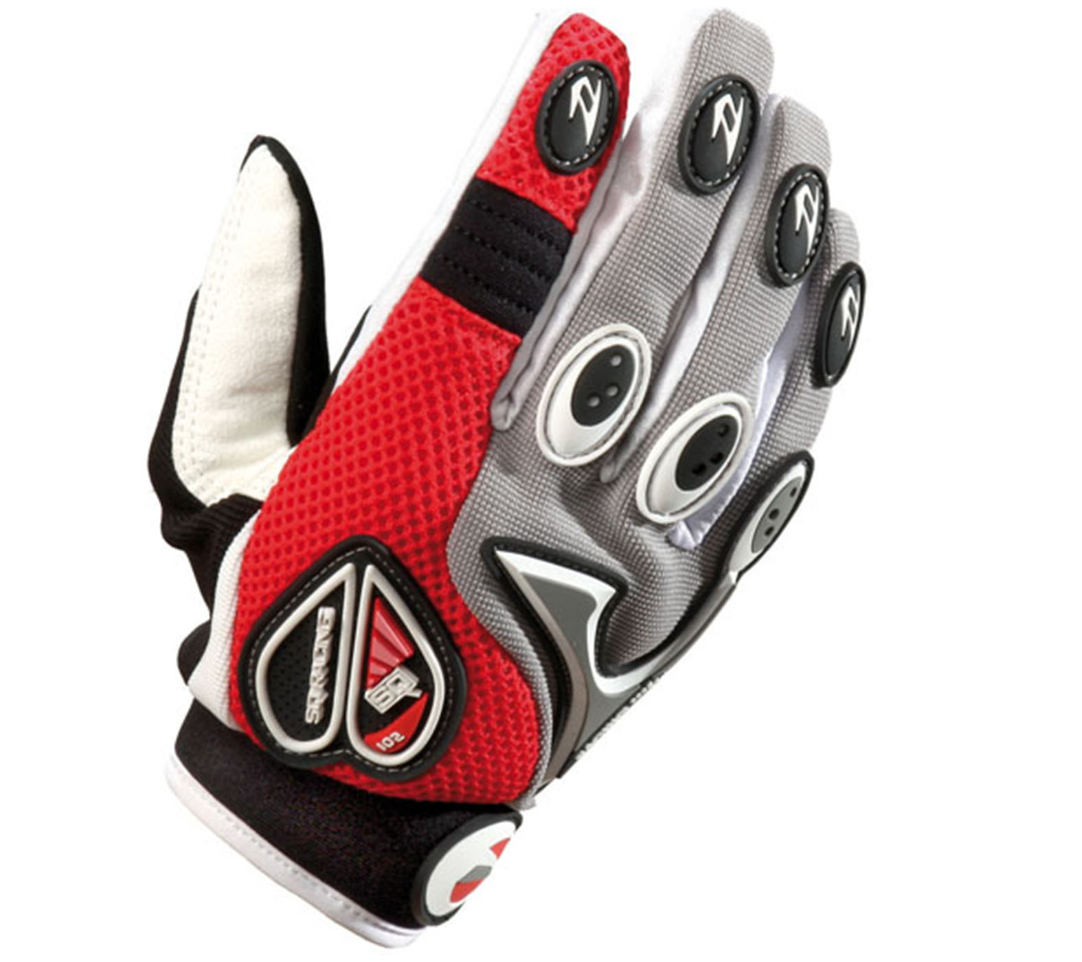 SQ Handschuh Moto-MX II  rot / M