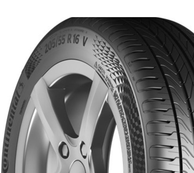 Zahlen auf einem Autoreifen