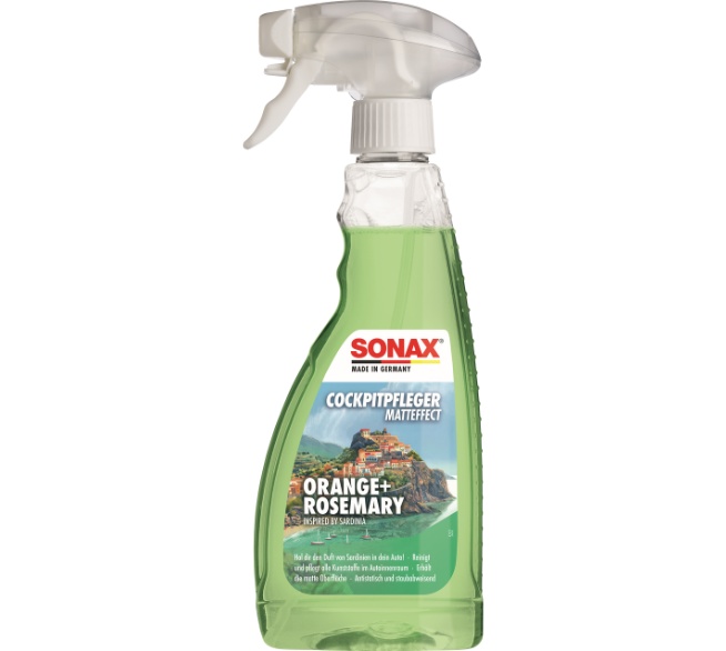 SONAX CockpitPfleger Orange+Rosemary, 500 ml Matteffect