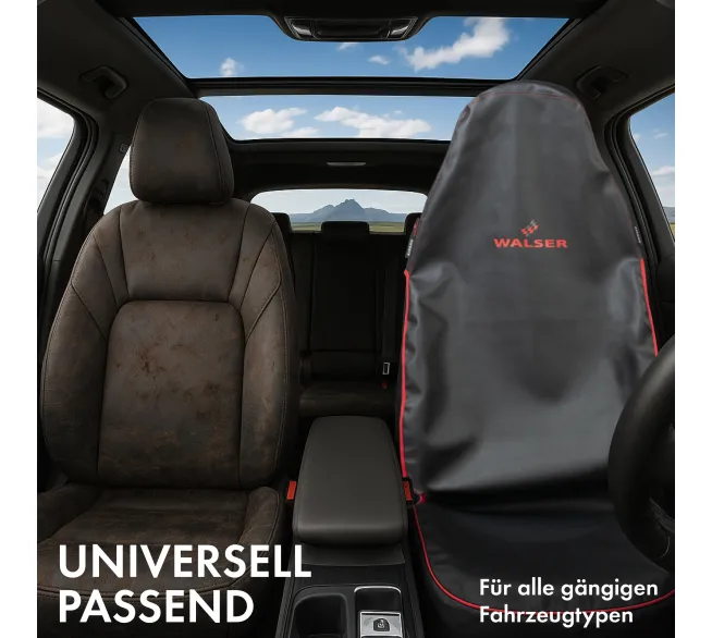 WALSER Autositzbezug Guardian als robuster Sitzschutz für den Fahrzeuginnenraum