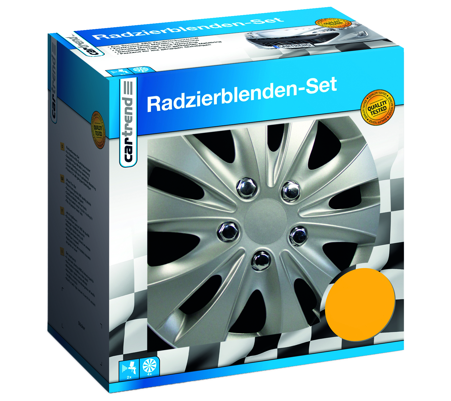 CARTREND Radzierblendenset Storm