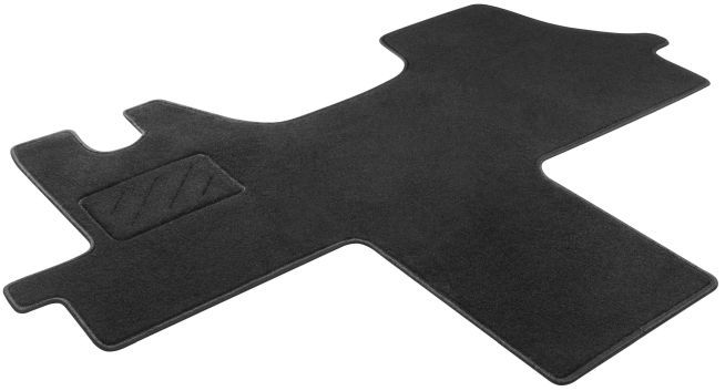 WALSER Comfort Fußmatten für VW T5, VW T6, 3 Sitzer