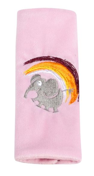 WALSER Cool Girl Mini-Gurtpolster Gurtschoner rosa ab 3-4 Jahre