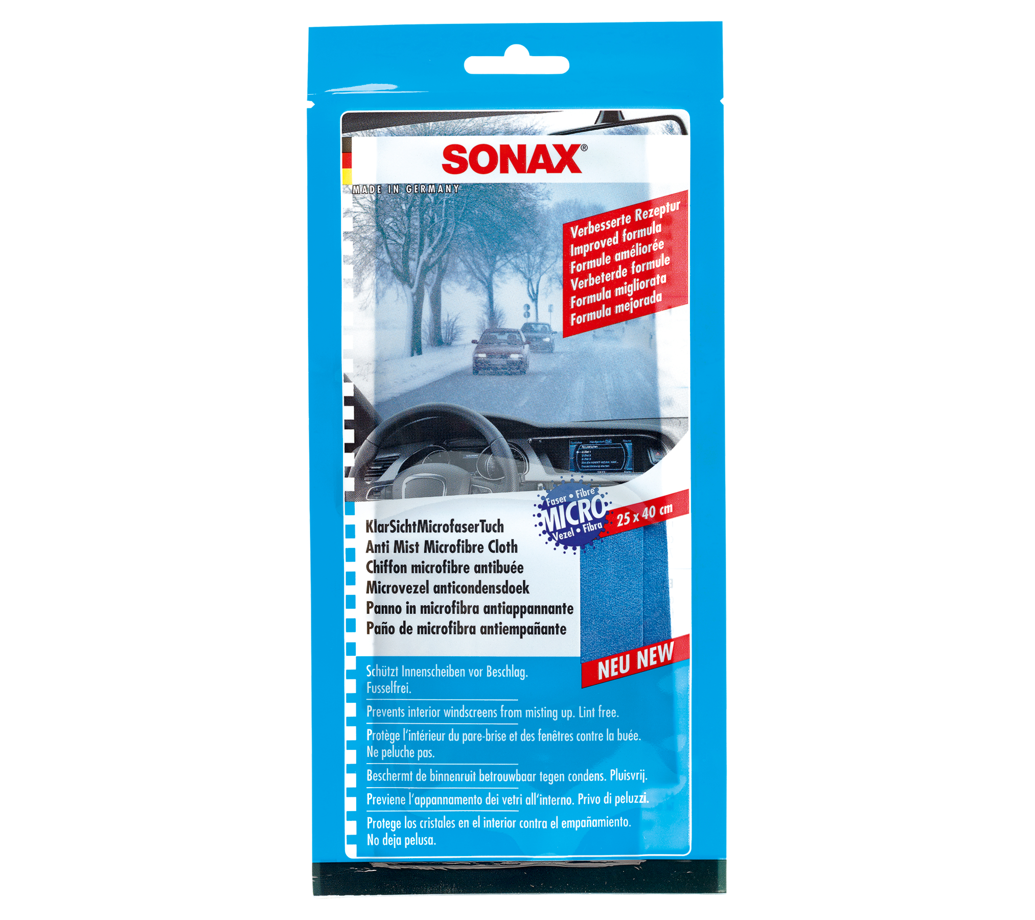 SONAX KlarSicht Mikrofasertuch