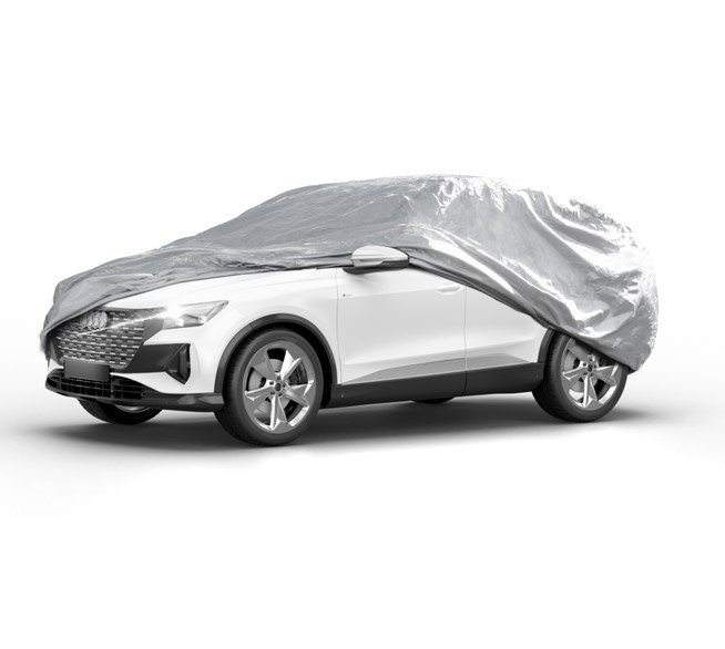 walser-autoabdeckung-all-weather-basic-suv-l-25662528 WALSER Abdeckplane Auto, Vollgarage SUV Größe L  silber
