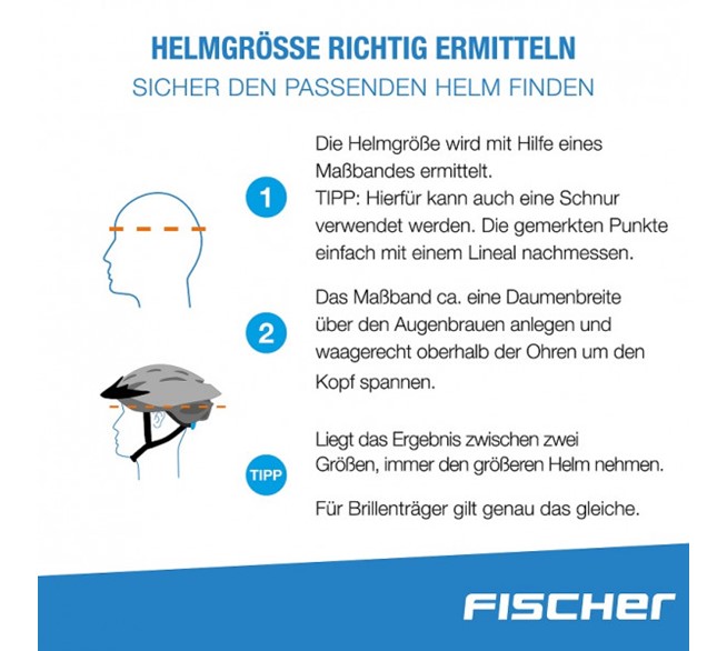 FISCHER Fahrradhelm