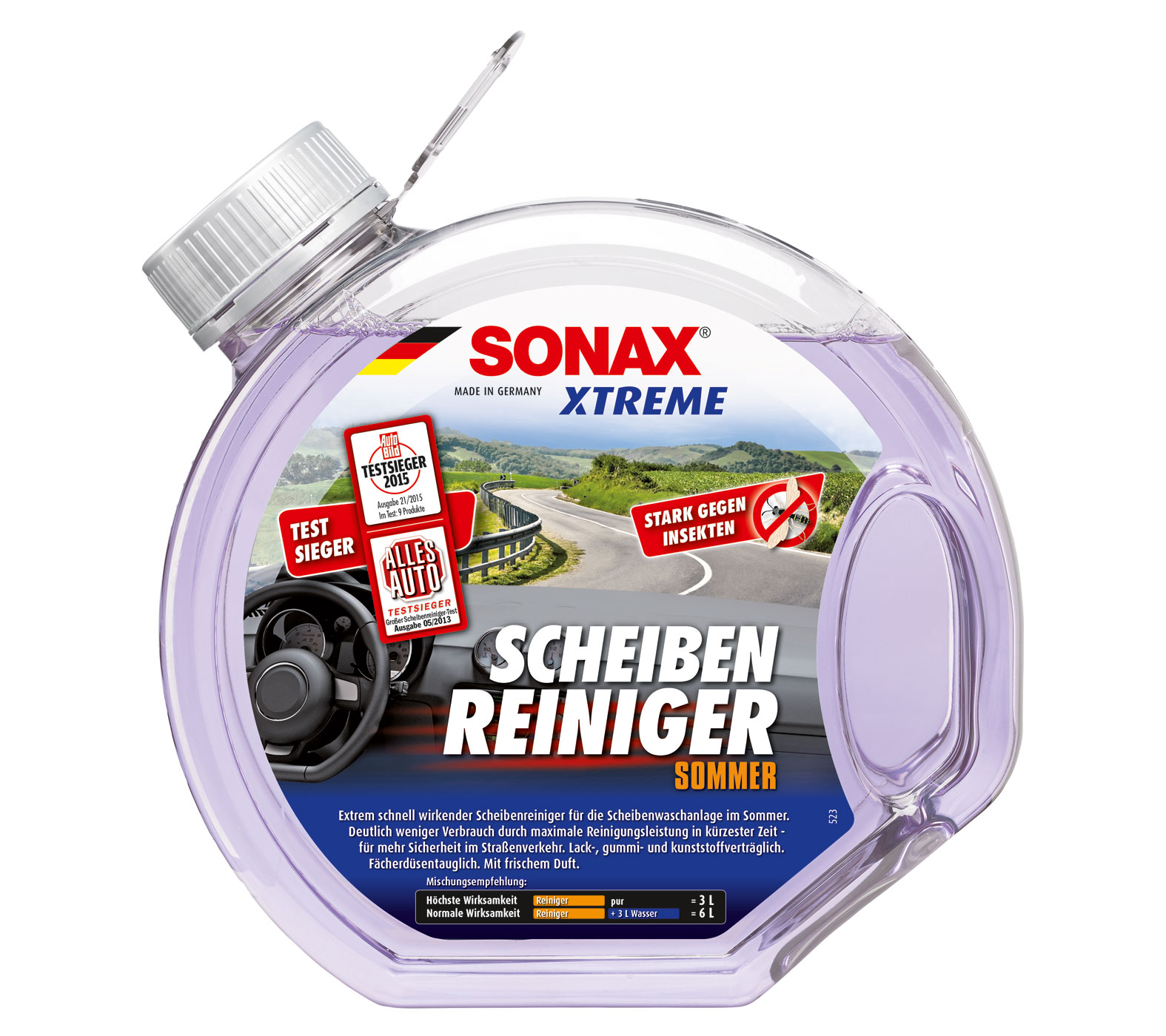 SONAX Xtreme ScheibenReiniger 3 L