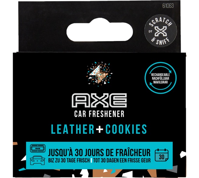 AXE Lufterfrischer Refill Stick Leather & Cookies, 2 Stück