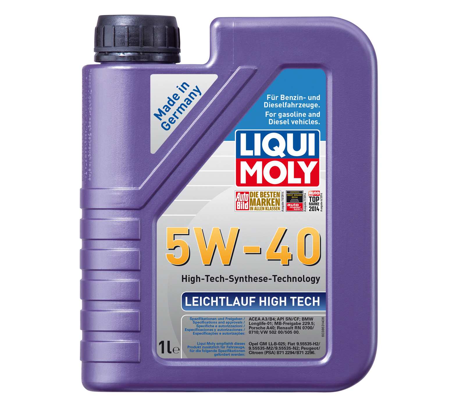 LIQUI MOLY Leichtlauf High Tech 5W-40 1 L