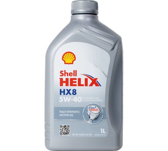 SHELL Helix HX8 5W-40 1 Liter