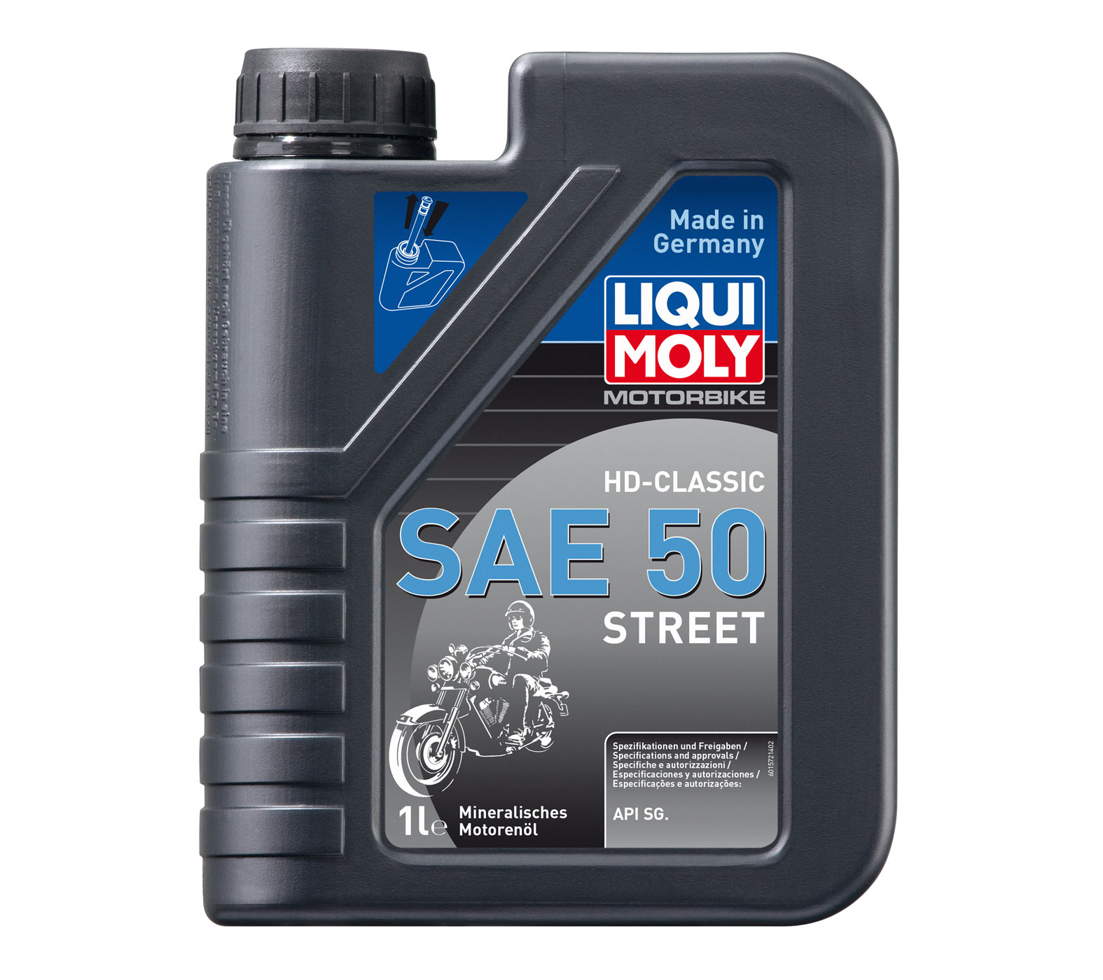 LIQUI MOLY Motorbike HD-Classic Street SAE 50 1 L