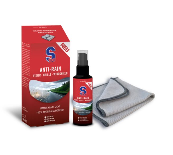 S100 Anti-Rain inkl. Mikrofasertuch 100 ml