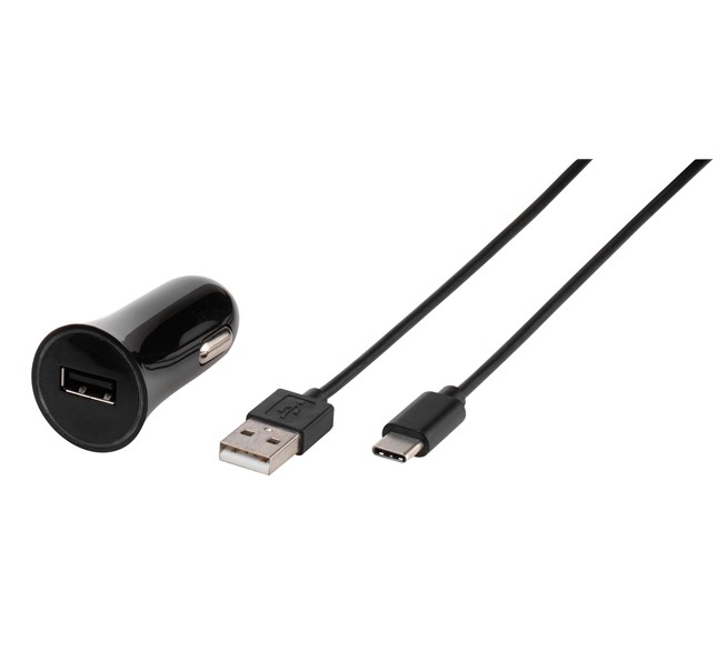 VIVANCO Kfz-Ladeset USB-C