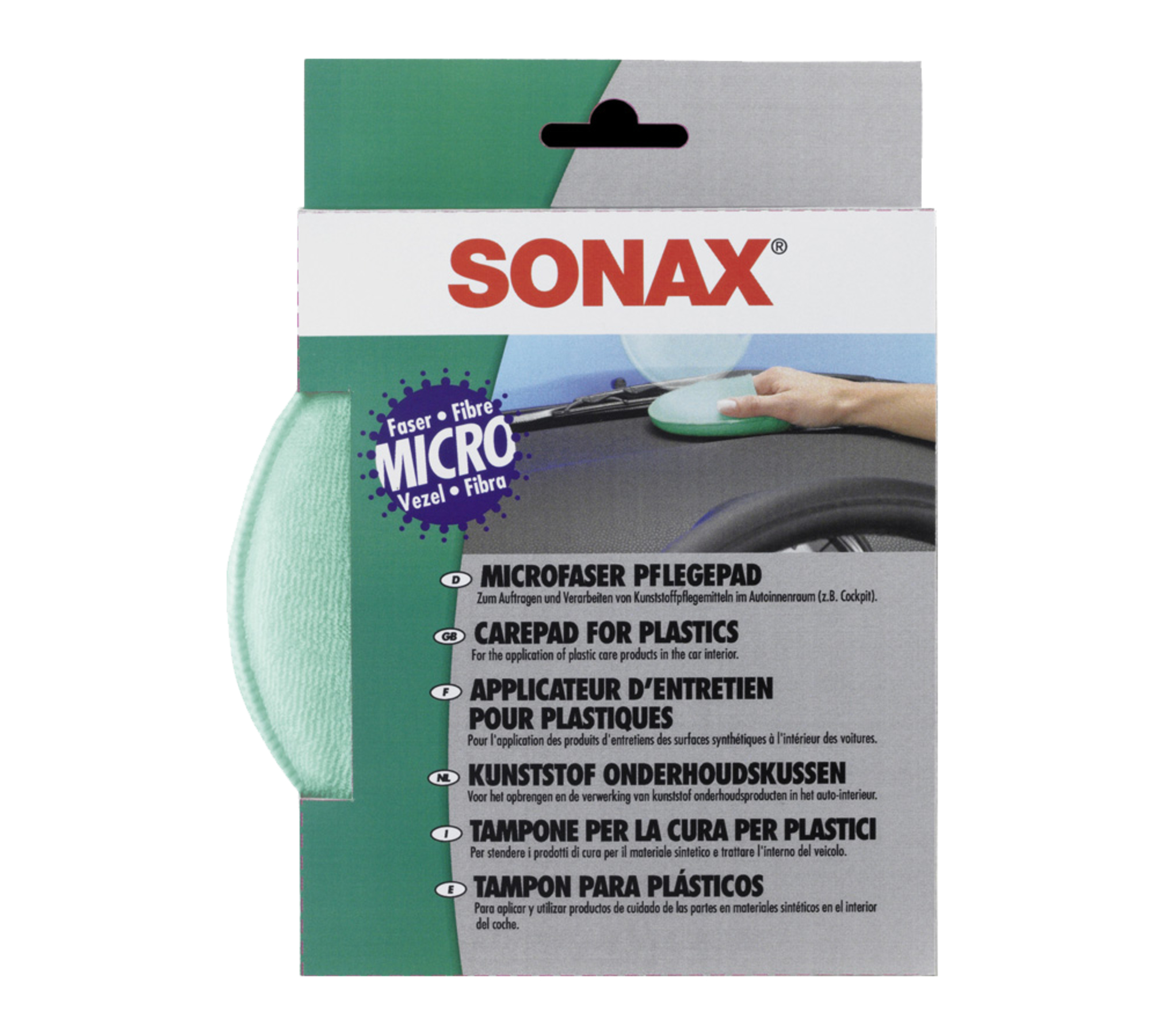 SONAX Mikrofaser Pflegepad