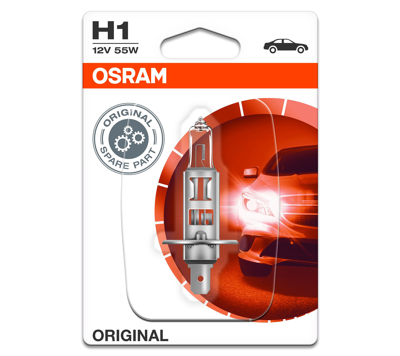 OSRAM H1 Scheinwerferlampe 12V 55W