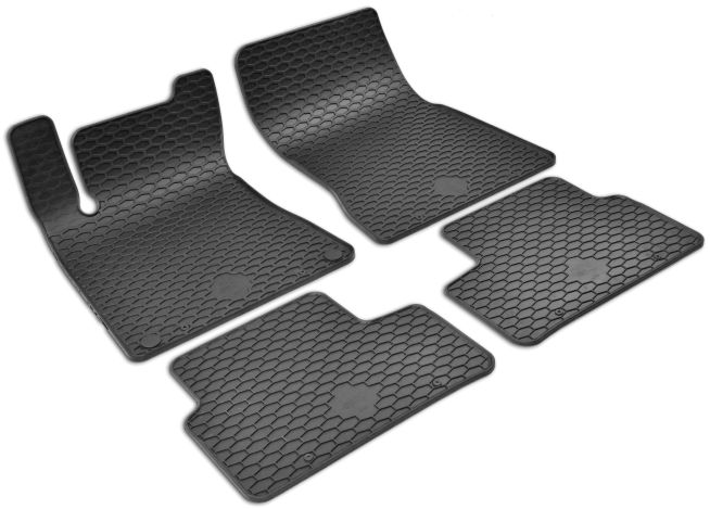 WALSER Gummimatten DirtGuard für Mercedes-Benz A-Klasse/B-Klasse Sports Tourer, GLB/CLA, GLA