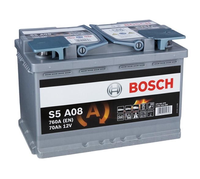 BOSCH S5A08 START/STOP AGM S5 70Ah