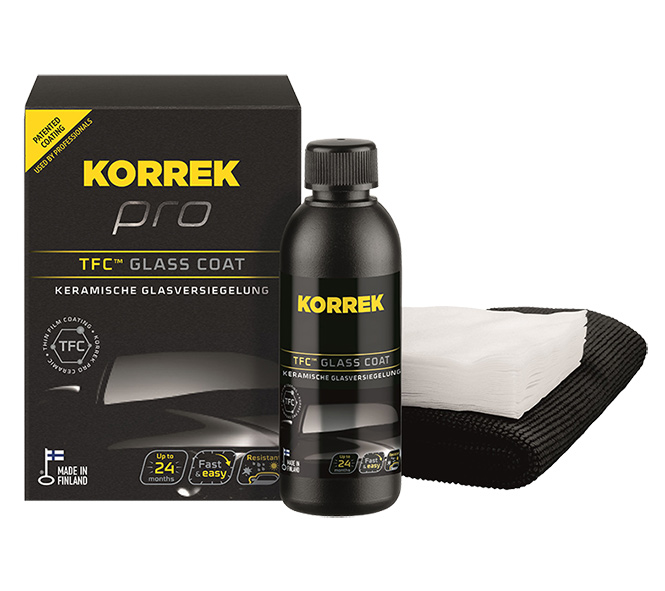 KORREK Pro TFC Glass Coat SiO2 Keramische Glasversiegelung 100ml