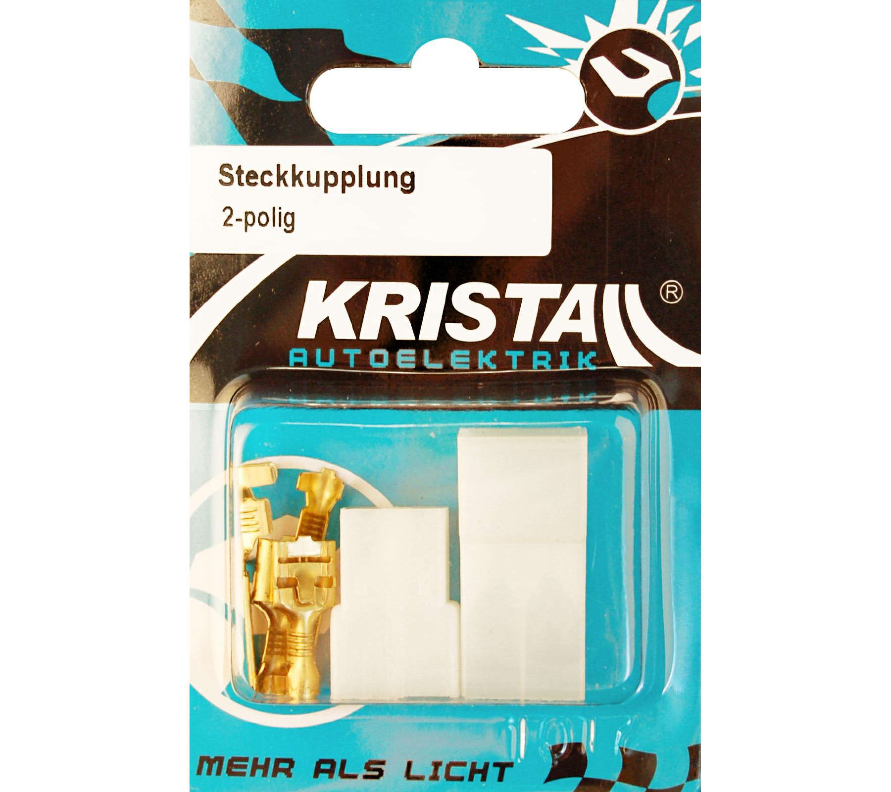 KRISTALL Steckkupplung 2 polig