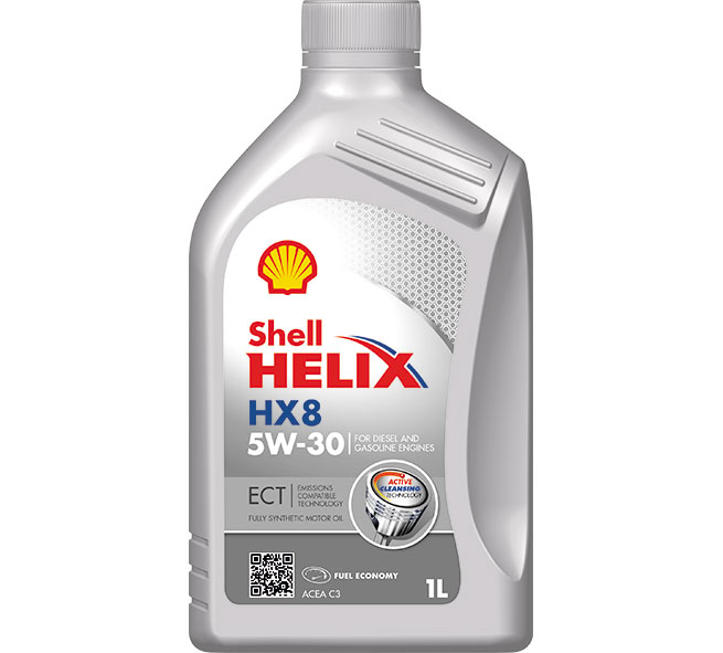 SHELL Helix HX8 ECT 5W-30 1 L