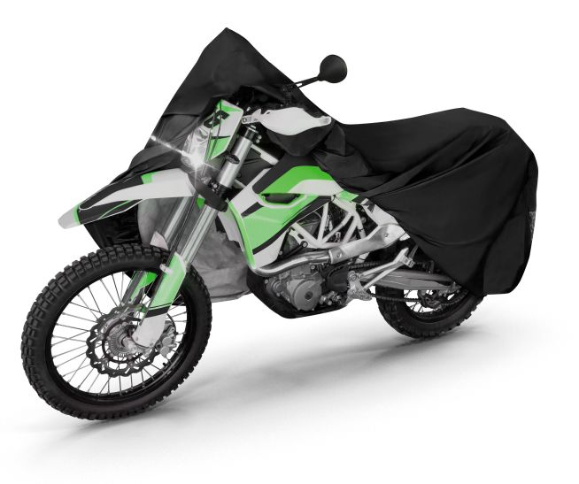 WALSER Motorrad Abdeckplane All Weather XL, wasserdicht - 255x110x135 cm