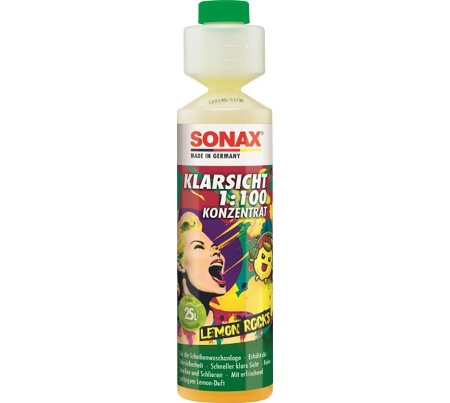 SONAX KlarSicht 1:100 Konzentrat, Lemon Rocks