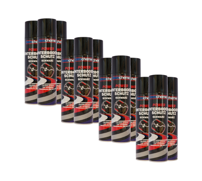 BERACHEMIE Unterbodenschutz 400 ml - 4x 3er Set = 12 Stück