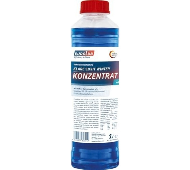 EUROLUB Klare Sicht Winter Konzentrat 1 Liter