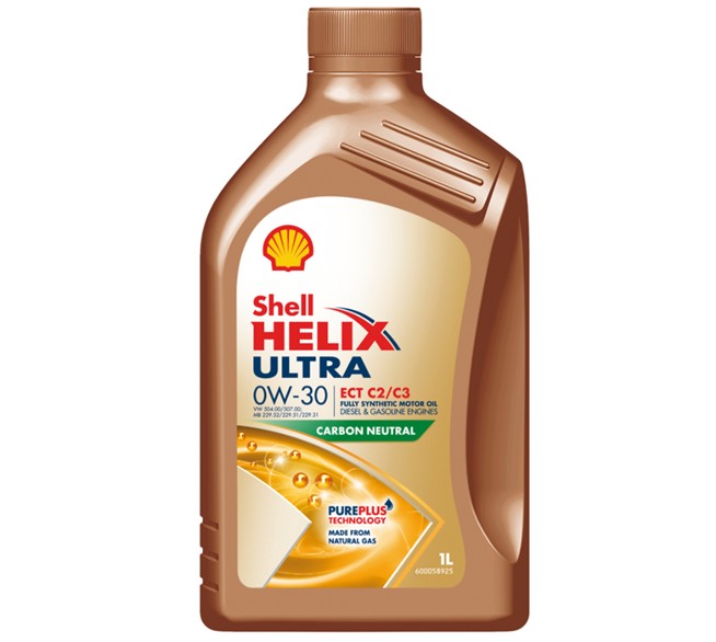 SHELL Helix Ultra ECT, 0W-30, C2/C3, 1 Liter