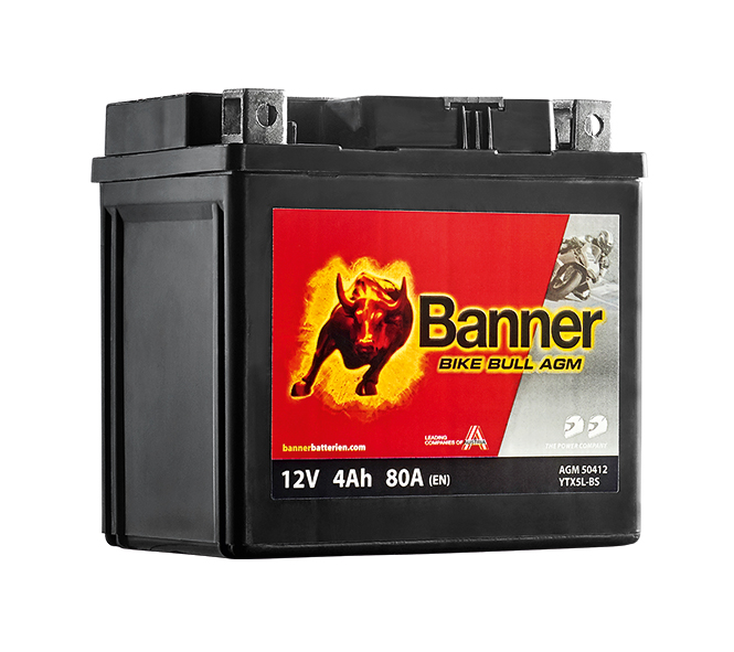 BANNER Bike Bull AGM 50412 YTX5L-BS