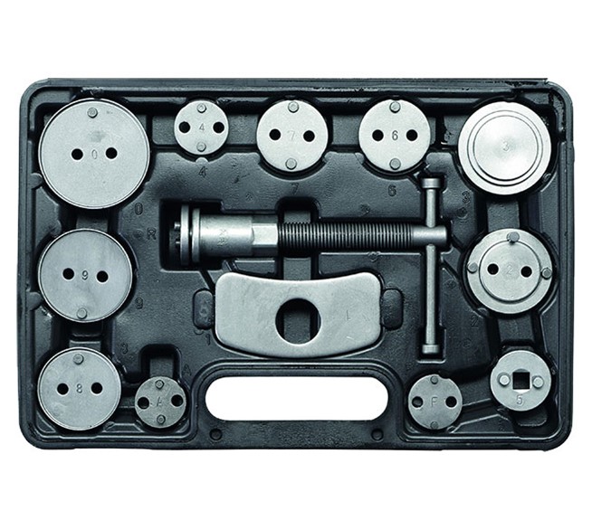 ROSENSTAHL Set zum Rücksetzen der Bremskolben 13 tlg.