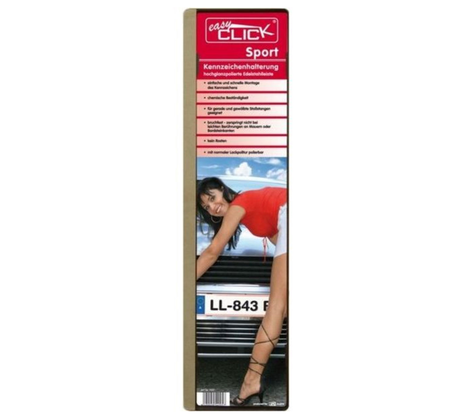 cpc-easy-click-kennzeichenhalter-sport-10879559 CPC EASY CLICK Kennzeichenhalter Sport