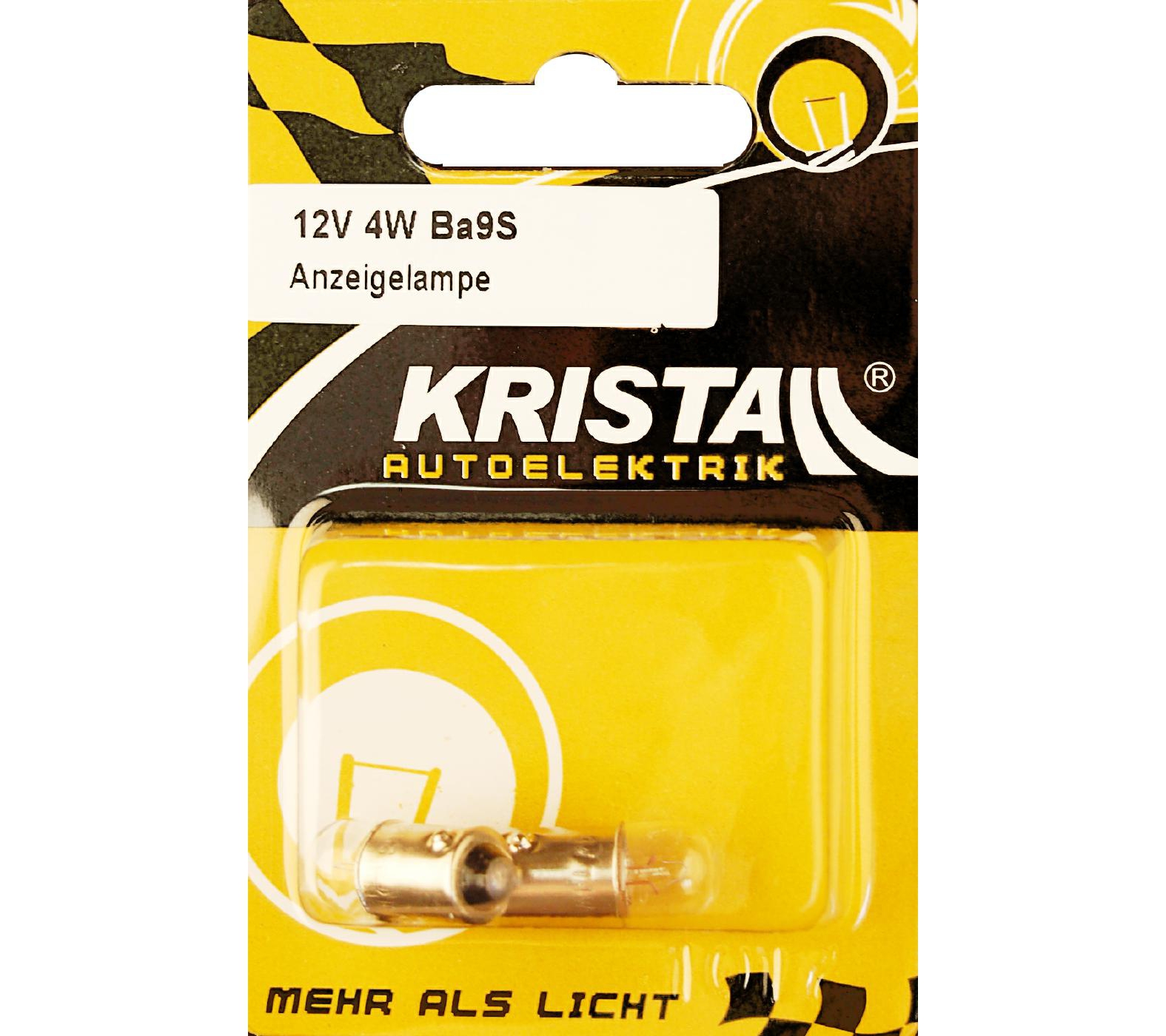 KRISTALL Anzeigenlampe 12V 4W