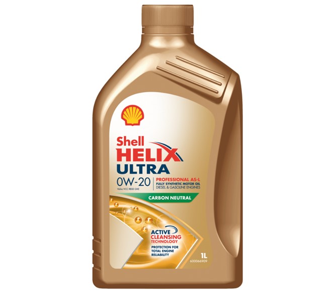 SHELL Helix Ultra Professional AS-L, 0W-20, 1 Liter