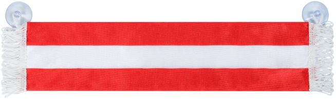 WALSER Auto-Fanschal Österreich mit Saugnäpfen 9 x 45 cm WALSER Auto-Fanschal Österreich mit Saugnäpfen 9 x 45 cm