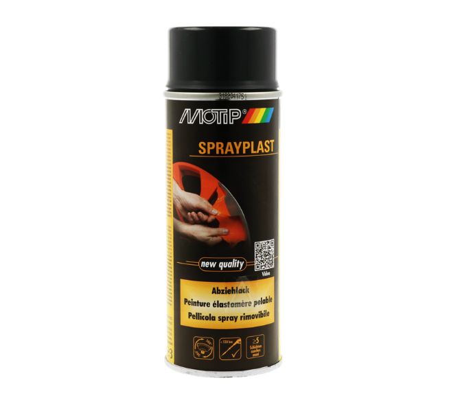 MOTIP Sprayplast schwarz 400ml