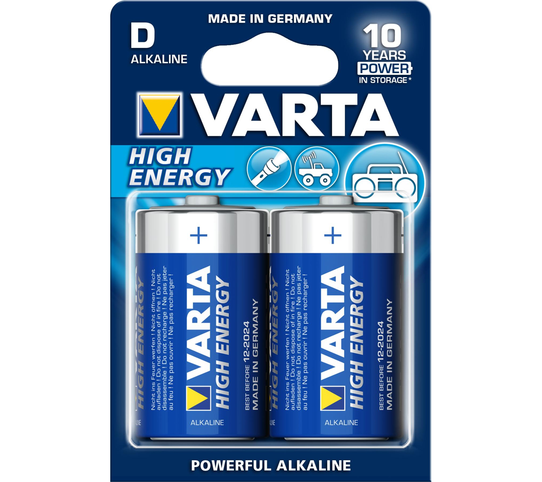 VARTA B Batterie 2 Stk.