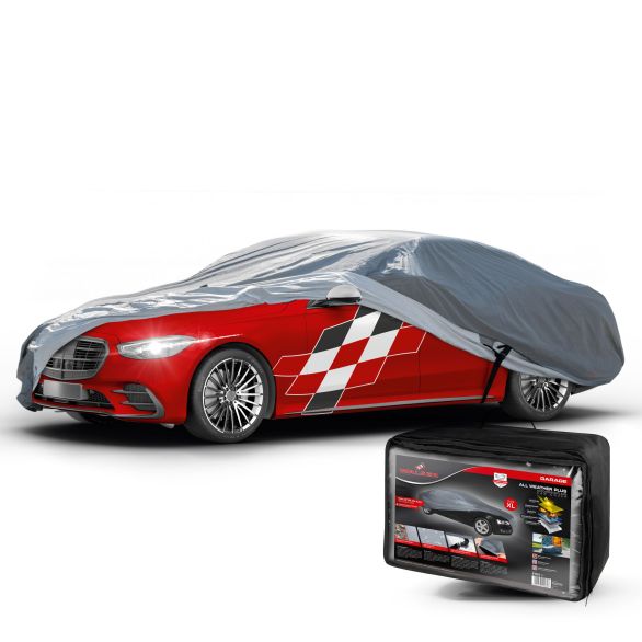 WALSER Abdeckplane Auto All Weather Plus, Vollgarage Größe 3 PKW
