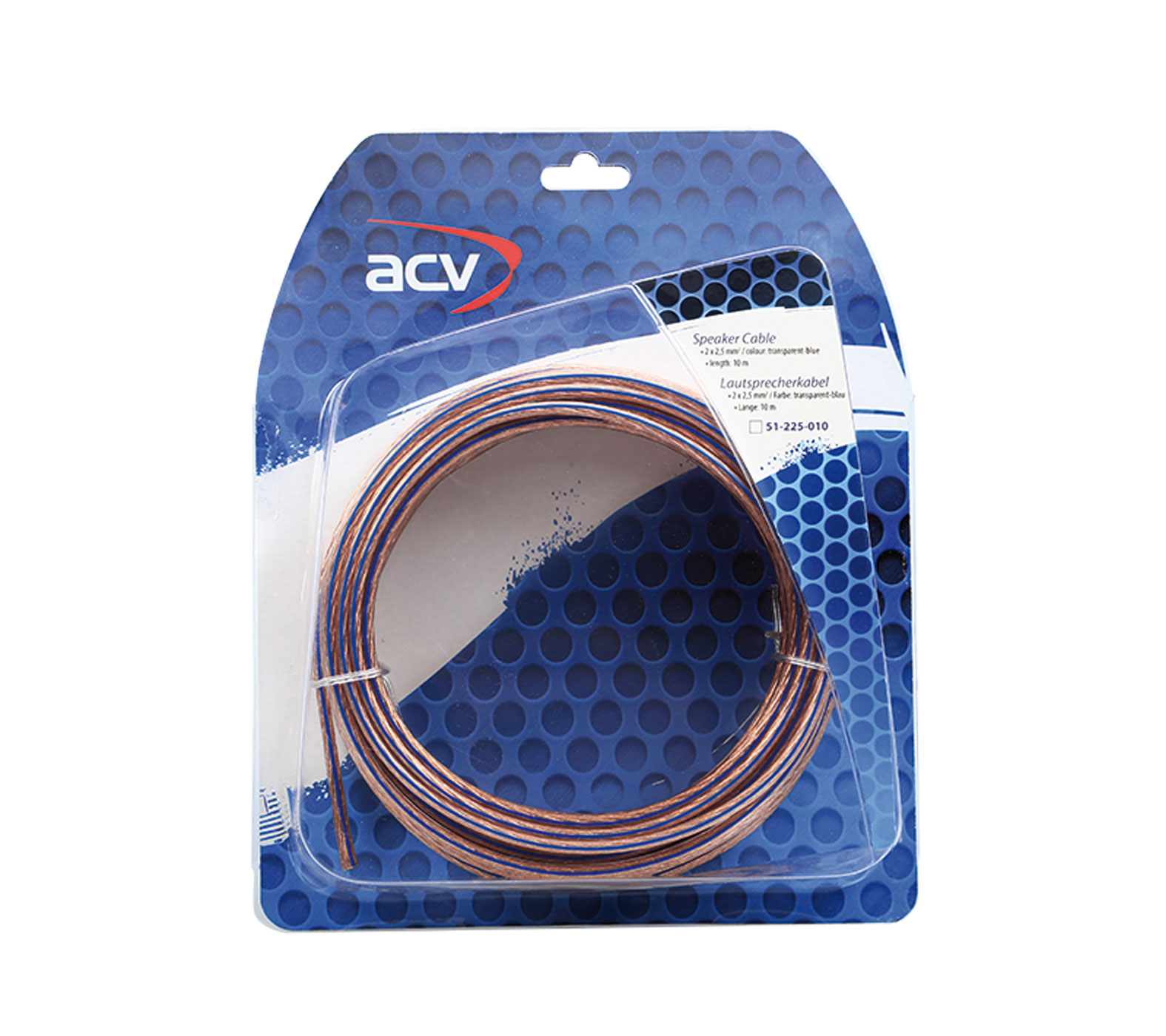 ACV Lautsprecherkabel 2 x 2,50 mm²