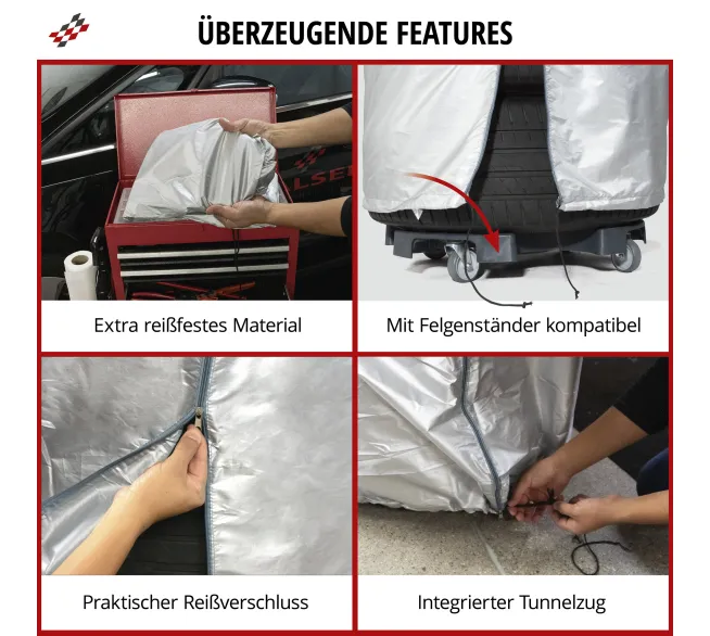 WALSER Reifentasche Größe XL zur sauberen Lagerung und zum Transport von Reifen