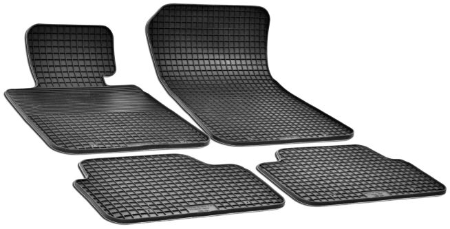 WALSER Gummimatten DirtGuard für BMW X1 (E84), BMW 1 (E87)