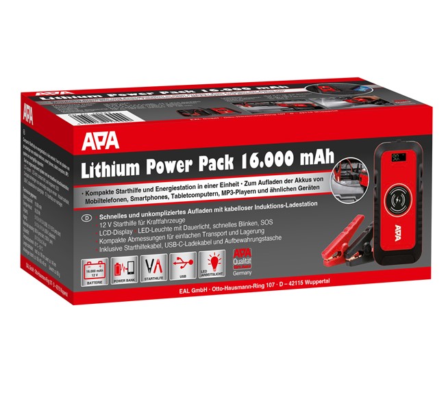 APA Lithium Powerpack 16.000m Ah