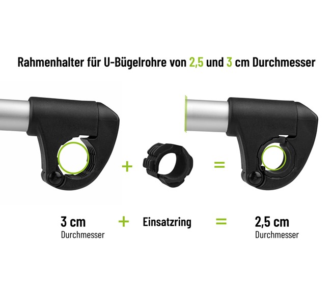 EUFAB Rahmenhalter 27 cm