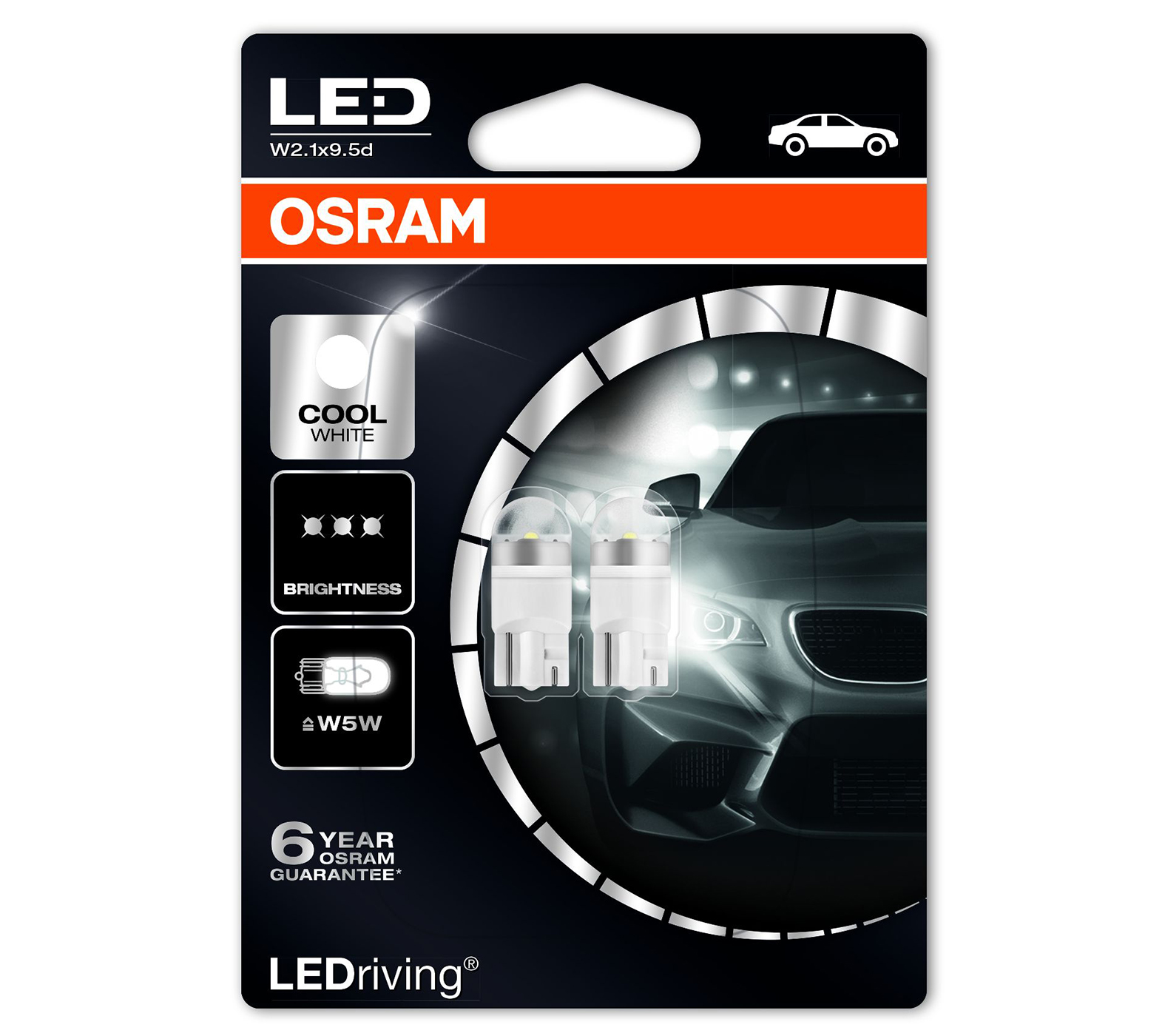 OSRAM Innenbereich Glassockellampe 12V 1W LED  