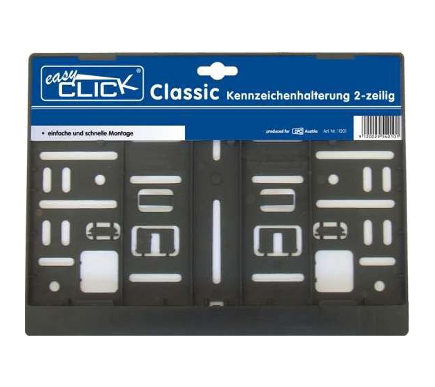 CPC EASY CLICK Kennzeichenhalter Classic