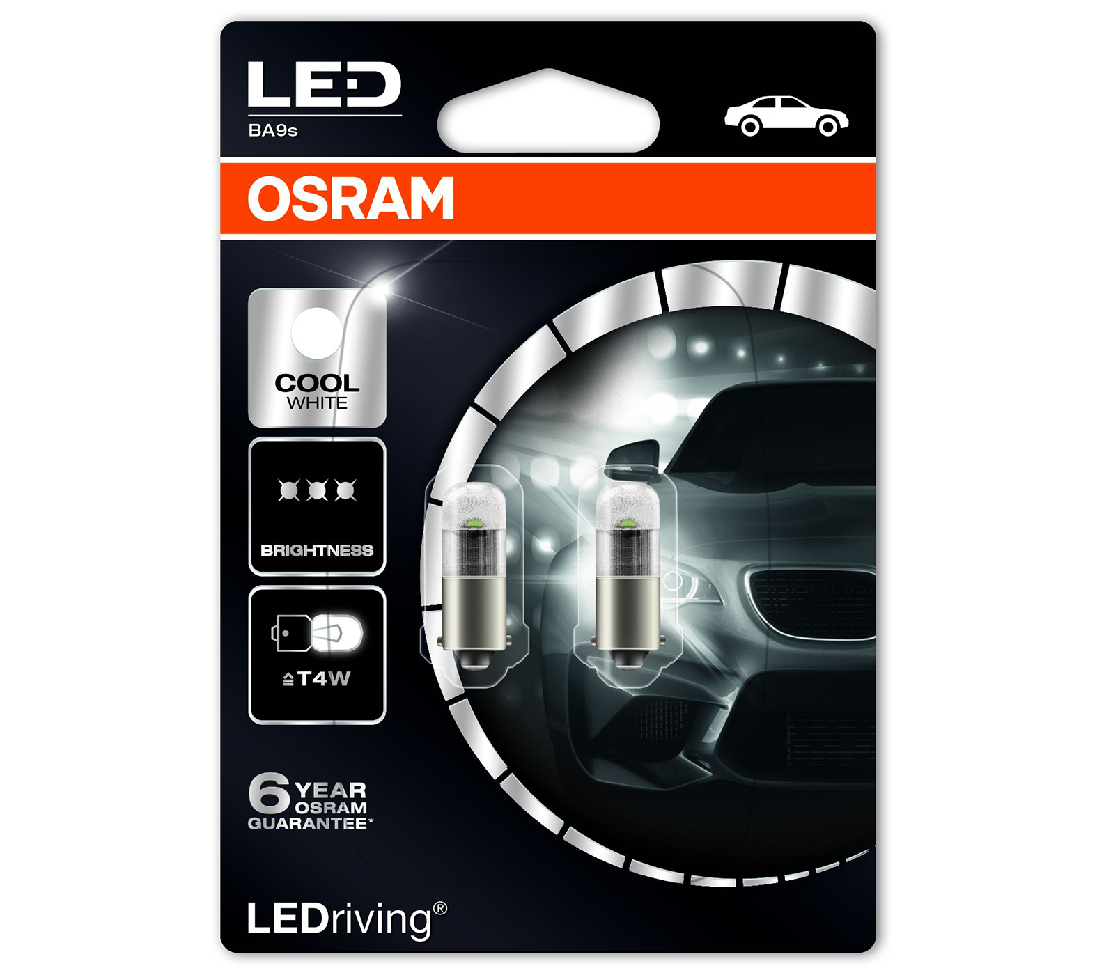 OSRAM Innenbereich Anzeigelampe 12V 1W LED