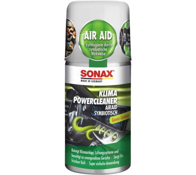 SONAX KlimaPowerCleaner Green Lemon 100 ml