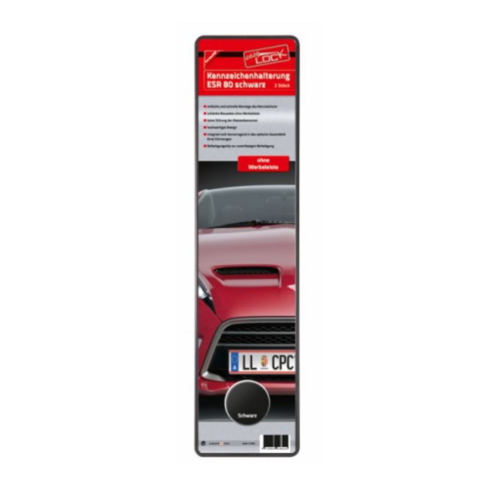CPC EASY LOCK Kennzeichenhalterung