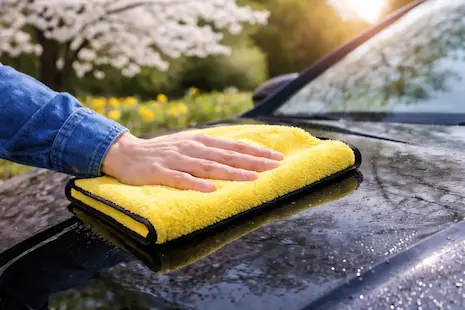 Symbolbild Mikrofasertuch