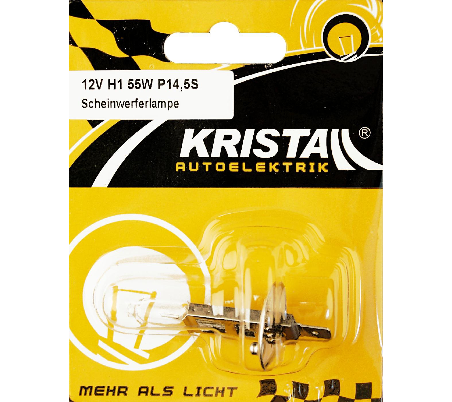 KRISTALL H1 Scheinwerferlampe 12V 55W